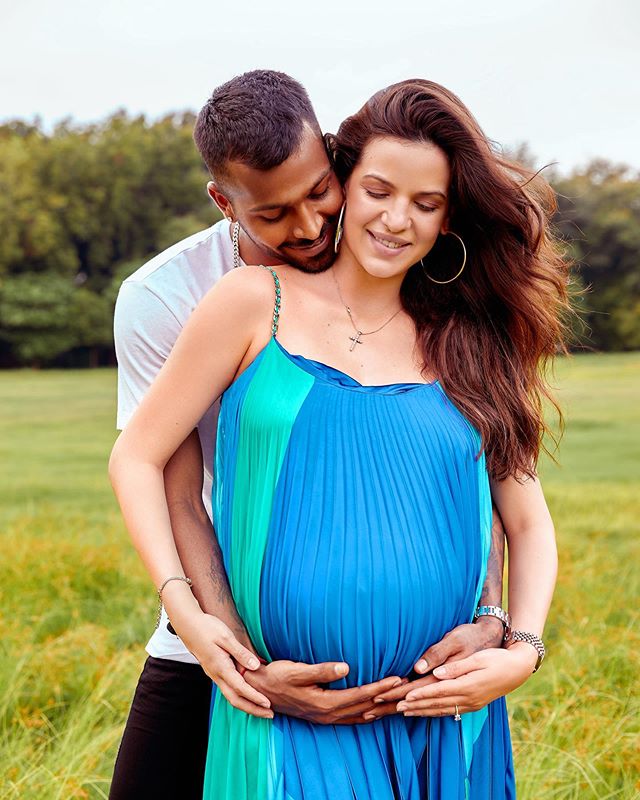 Hardik Pandya and Natasha Stankovich