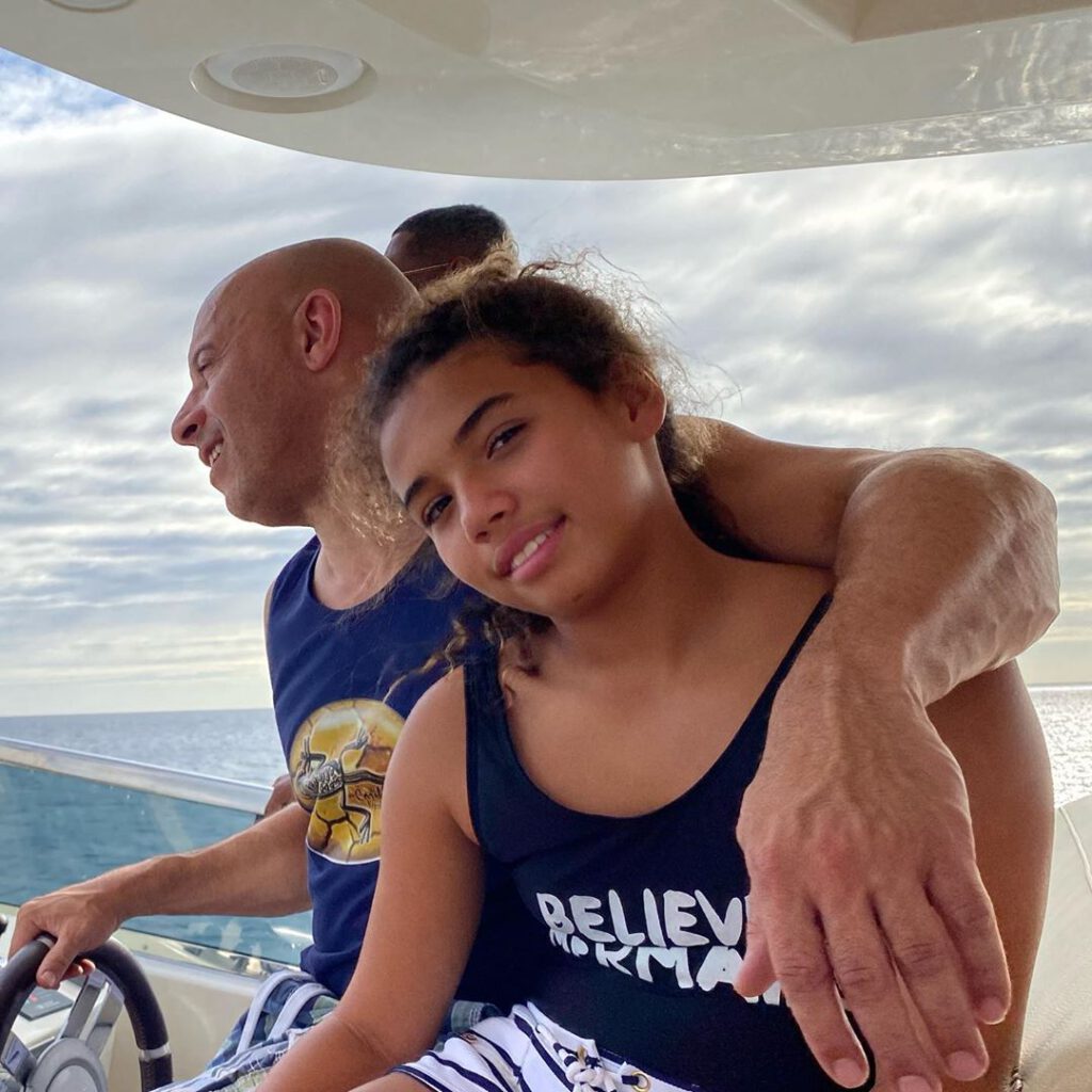 Vin Diesel and daughter