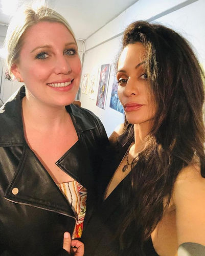 Persia White with Laurie Loo