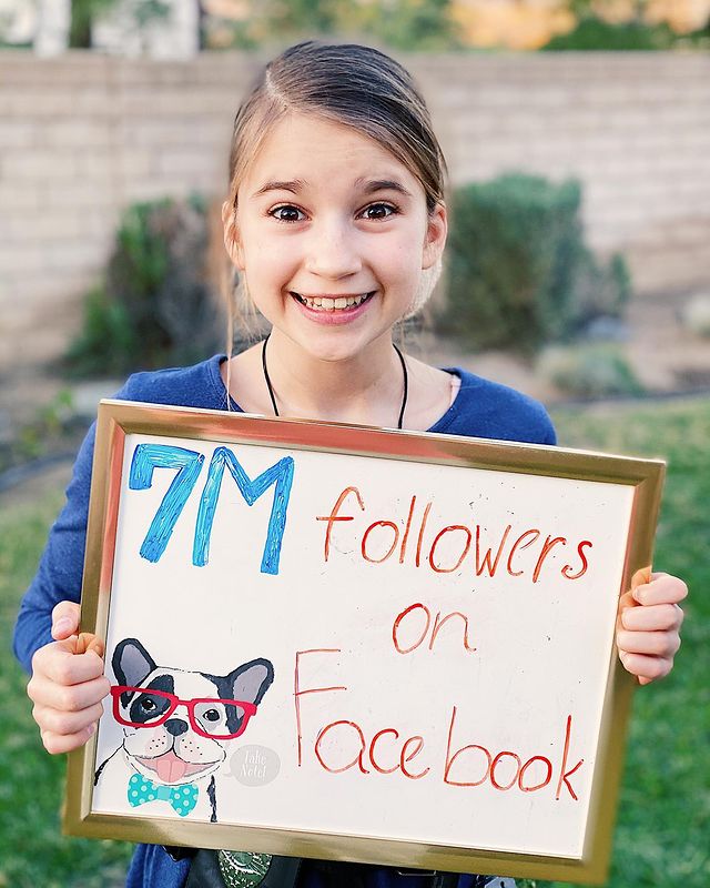 Karolina Protsenko 7 million Followers on Facebook