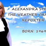 Alexandra Steele of The Weather Channel