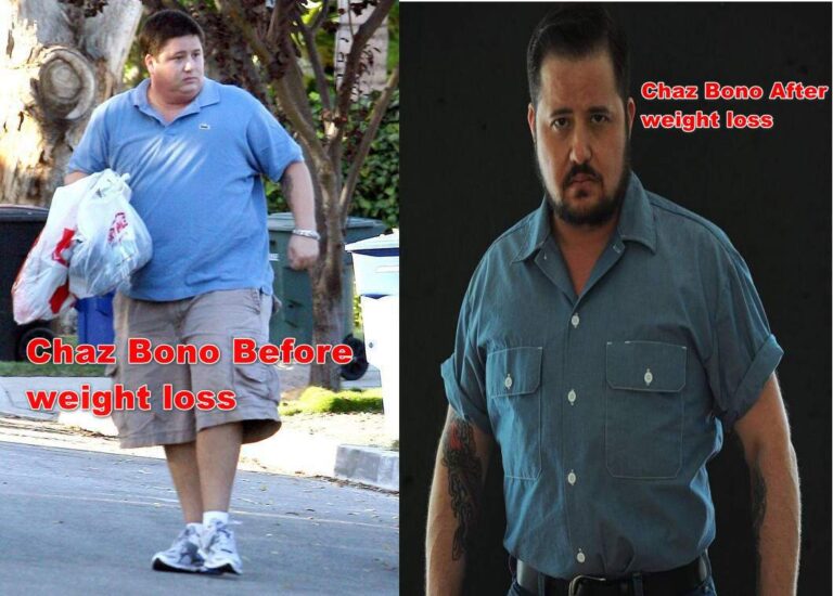 Chaz Bono Before and After Weight Loss