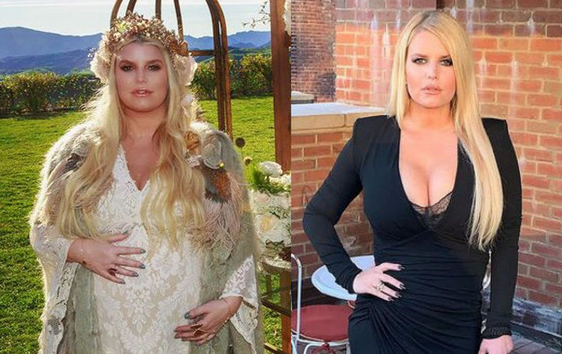 Jessica Simpson Before and After Weight Loss