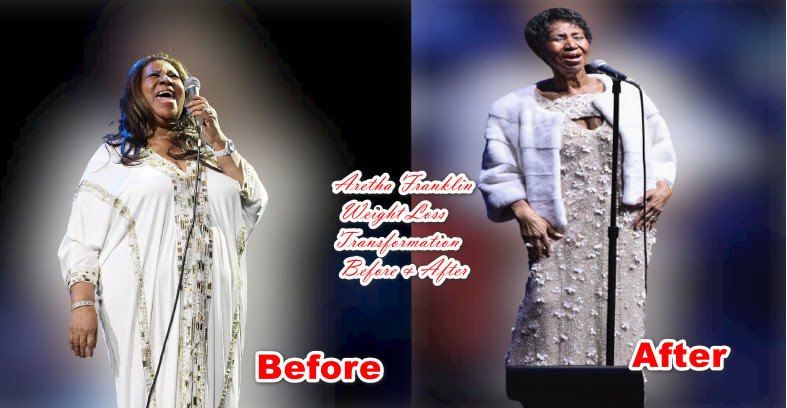 Aretha Franklin Weight Loss Transformation Before and After