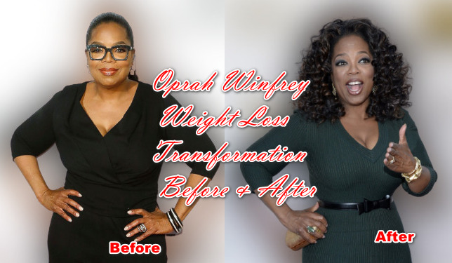 Oprah Winfrey Weight Loss Transformation Before and After