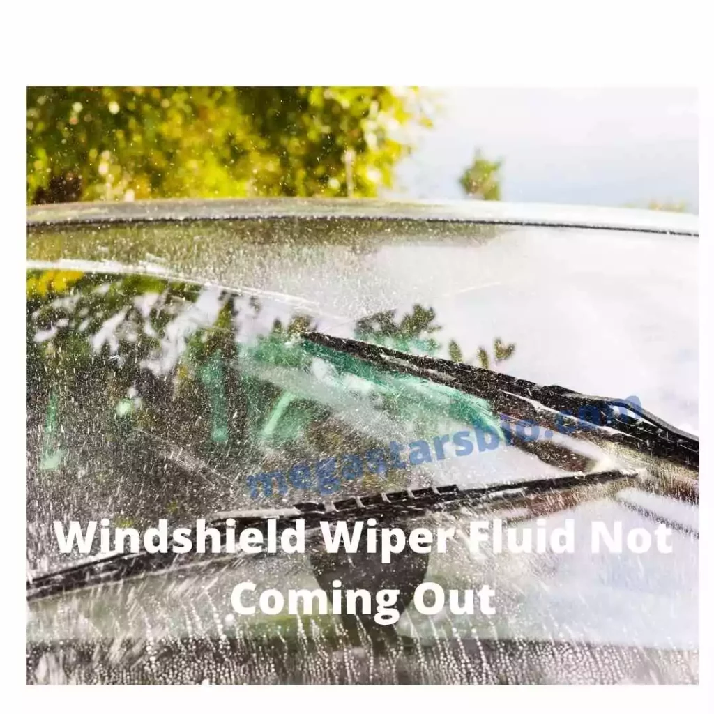 Windshield Wiper Fluid Not Coming Out DIY