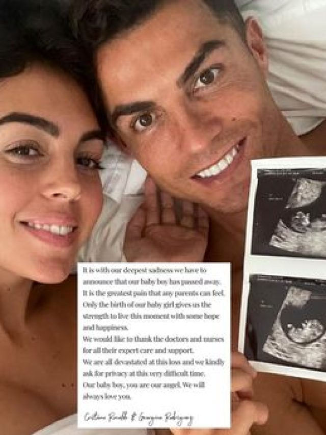 Cristiano Ronaldo Announces the Death of His Son