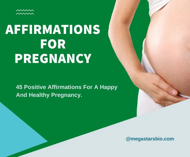 45 Positive Affirmations For A Happy And Healthy Pregnancy