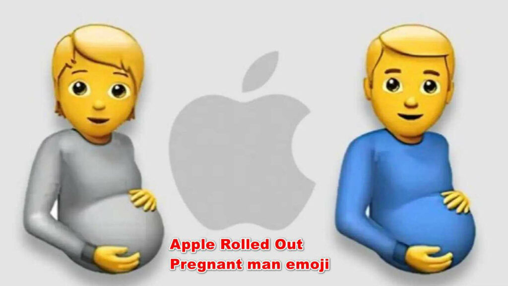 Apple Pregnant man emoji