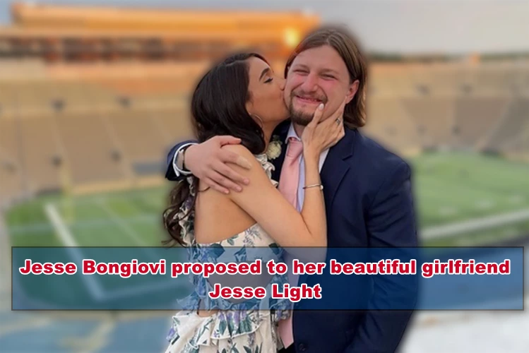 Jesse Bongiovi proposed to her beautiful girlfriend Jesse Light