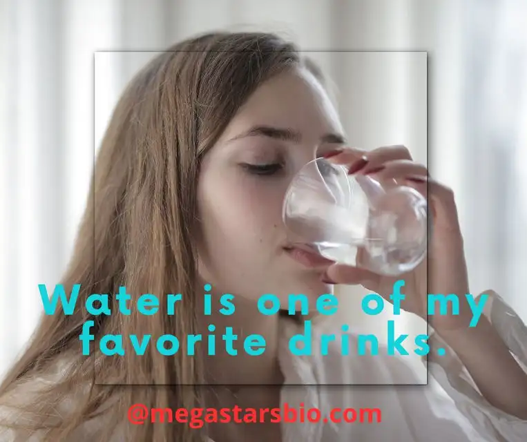 Weight Loss Affirmations - Water is one of my favorite drinks