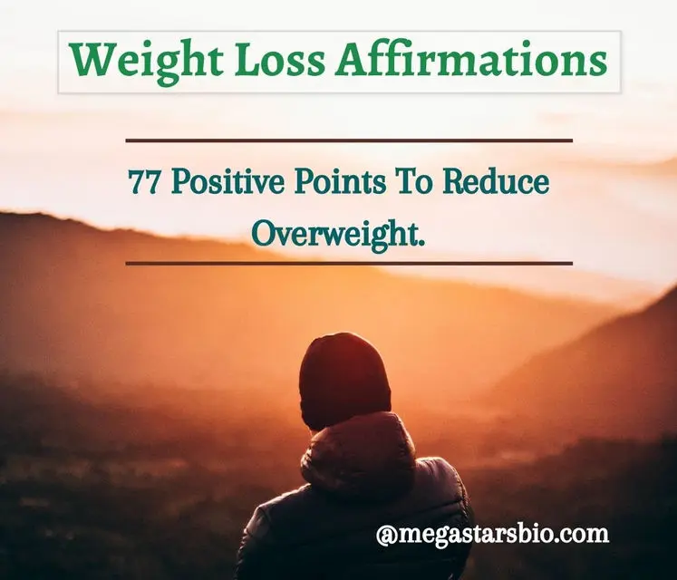 Weight Loss Affirmations