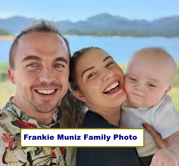 Frankie Muniz Family Photo